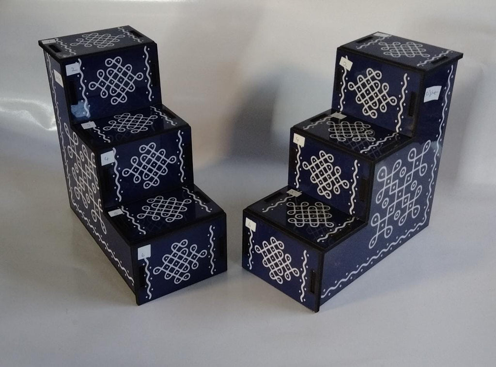 Golu Padi or Diya Steps Pair