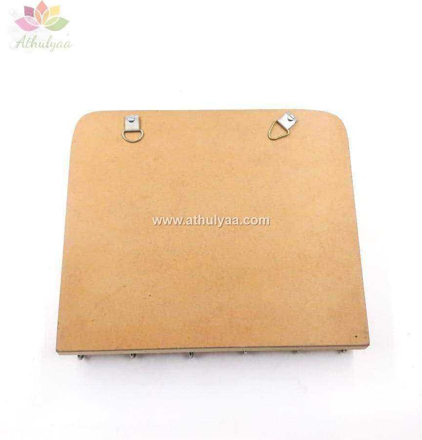 Rajasthani Work Letter Cum Key Holder