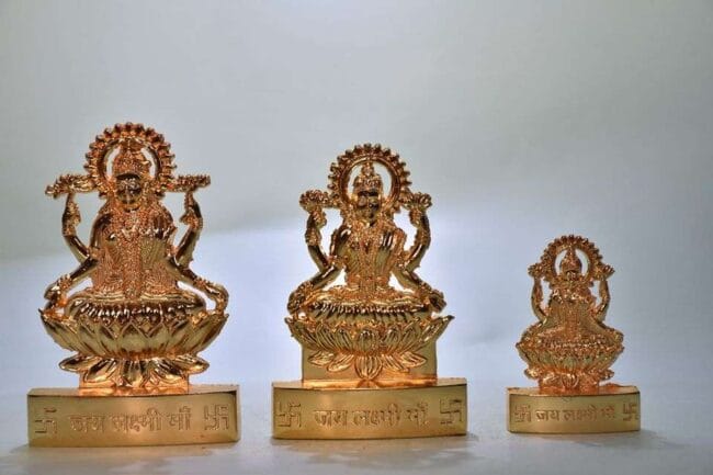 Lakshmi Idol- Silver