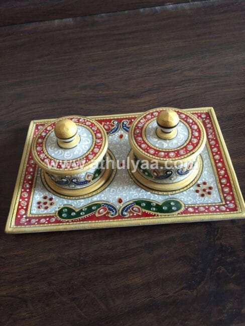 Marble Dry Fruit Box