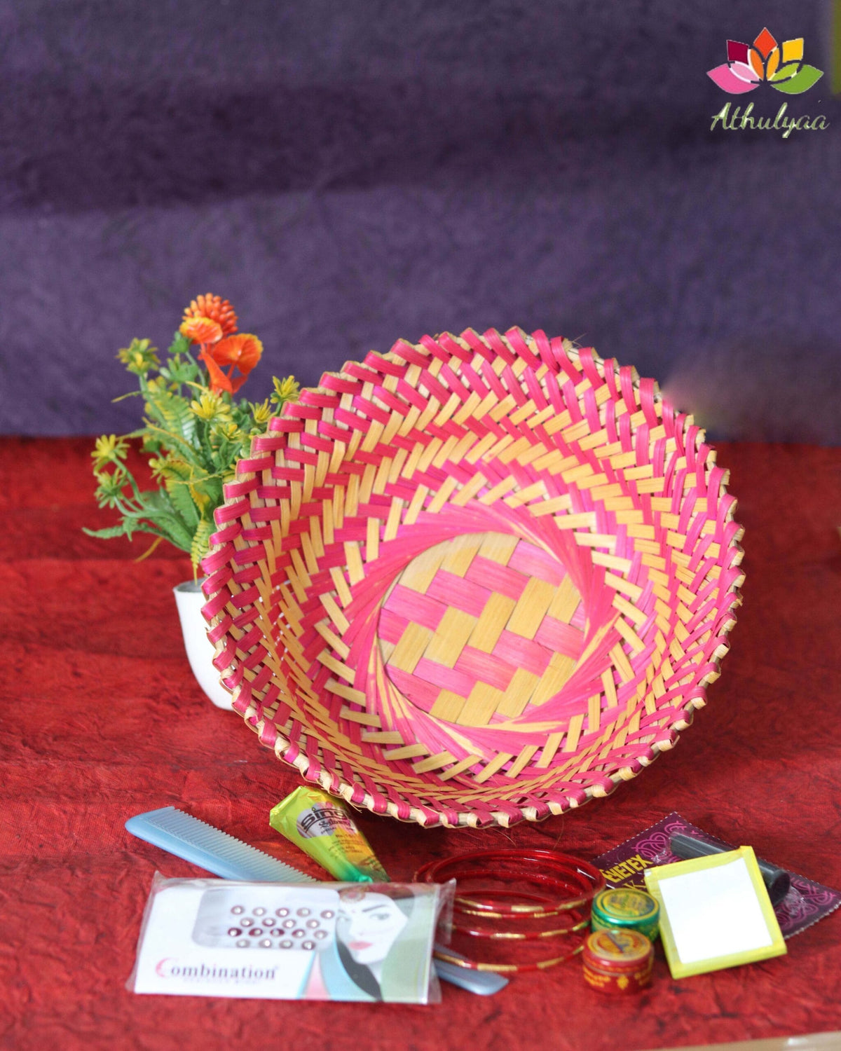 Bamboo basket combo