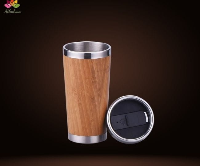 Bamboo vacuum Mug