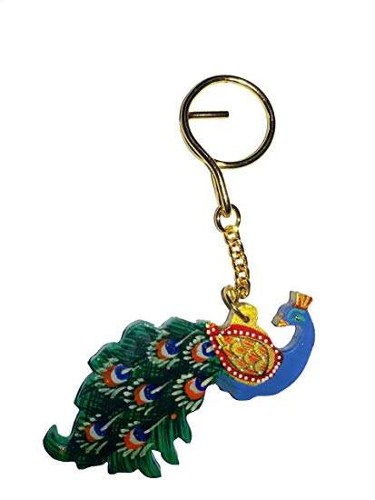 Peacock Key Chain - BUY ONE GET ONE