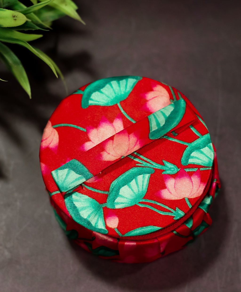 Pichwai round Bangle box