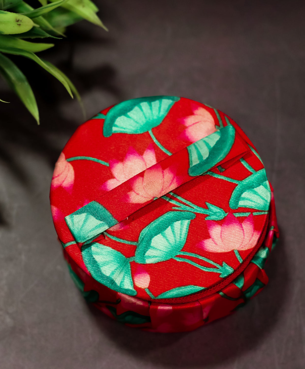 Pichwai round Bangle box