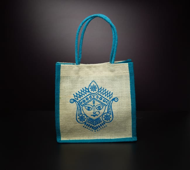 Jute Bag with Durga Print