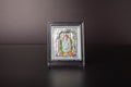 Silver Finish God In Acrylic Frame