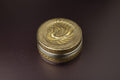 Golden Peacock Dry Fruit Steel Box