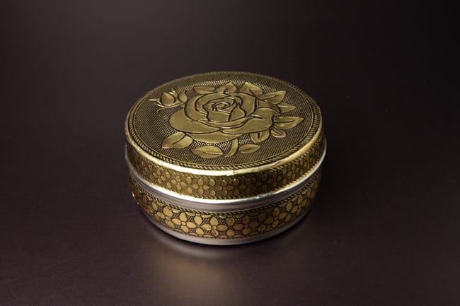 Golden Rose Dry Fruit Steel Box