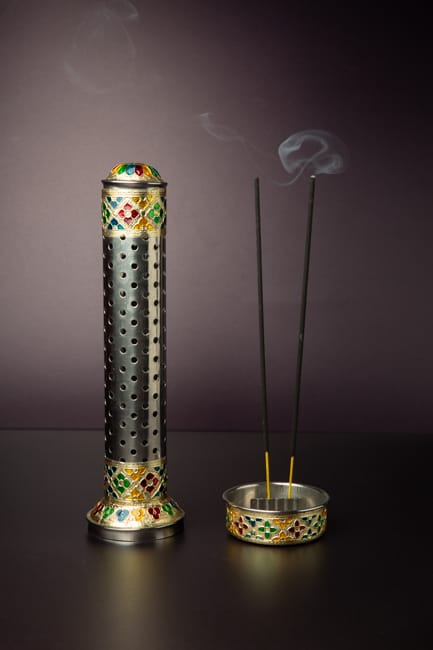 Meenakari Agarbathi Stand