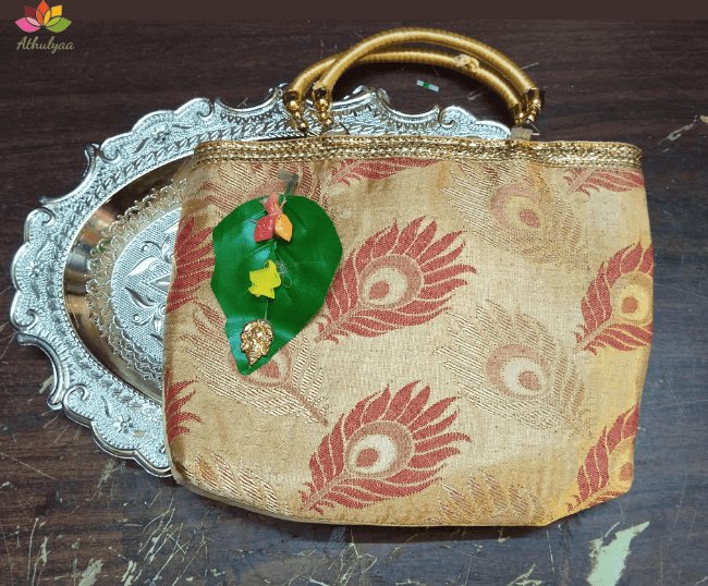 Peacock Feather Bag Combo