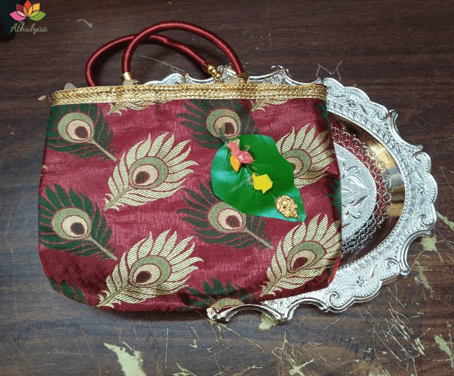 Peacock Feather Bag Combo