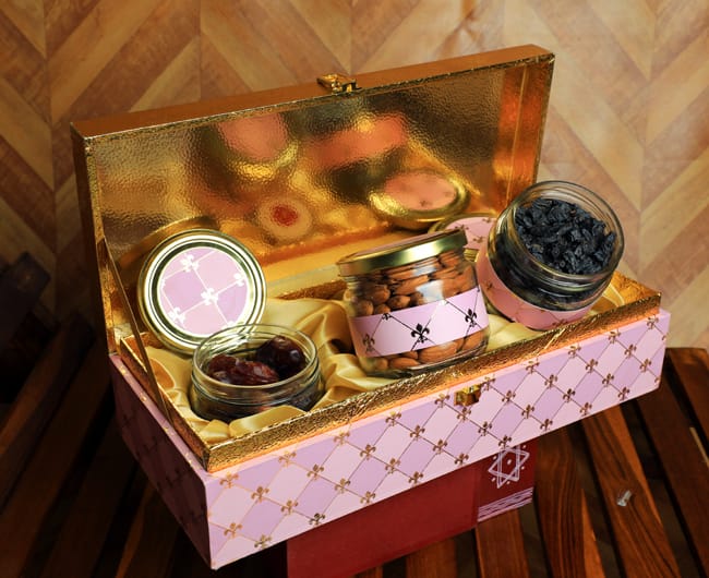 Diwali box hamper-3 Jar set