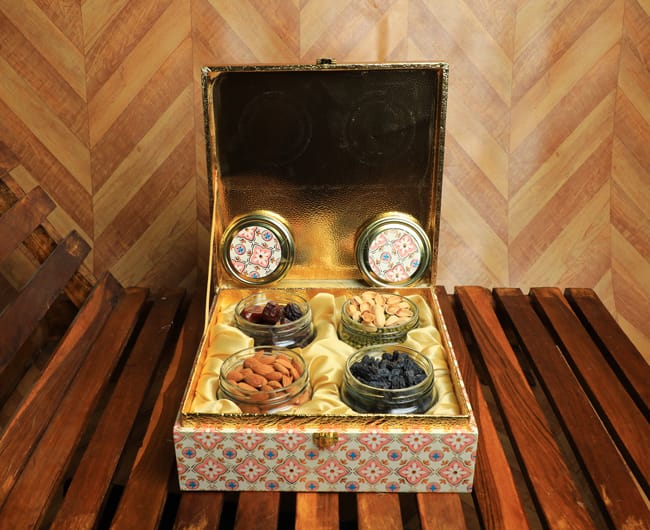 Diwali box hamper-4 Jar set