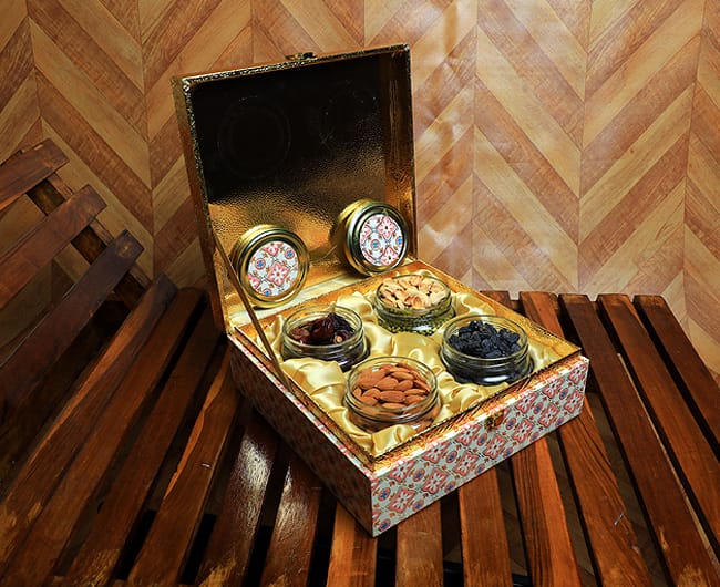 Diwali box hamper-4 Jar set