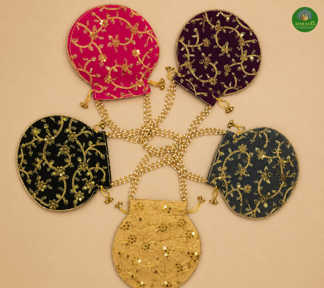Apsara pearl Potli bag