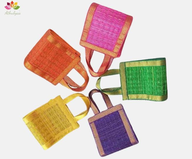 Kora Grass Thamboolam Bags