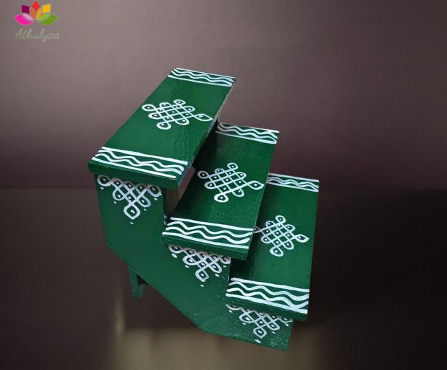 Diya steps or Golu Steps
