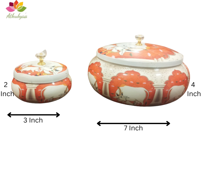 Pichwai art Matki Box