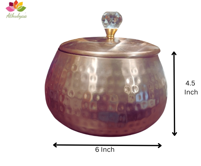 Metal Big Box Copper Finish