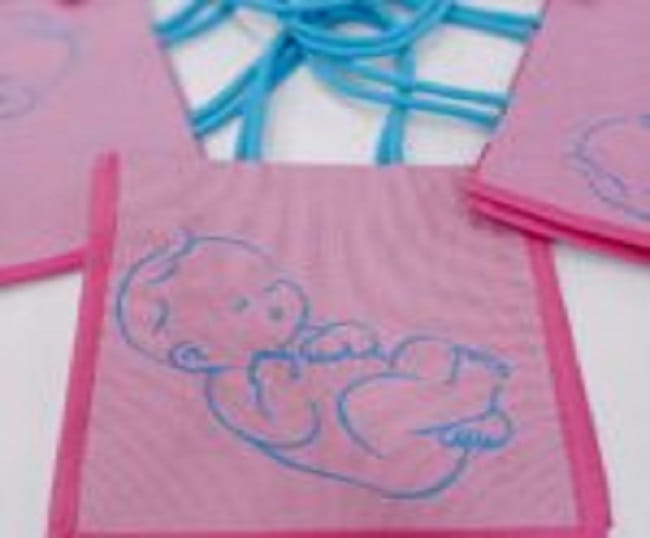 Baby Shower Jute Bags