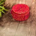 Brocade Leaf Bangle Box