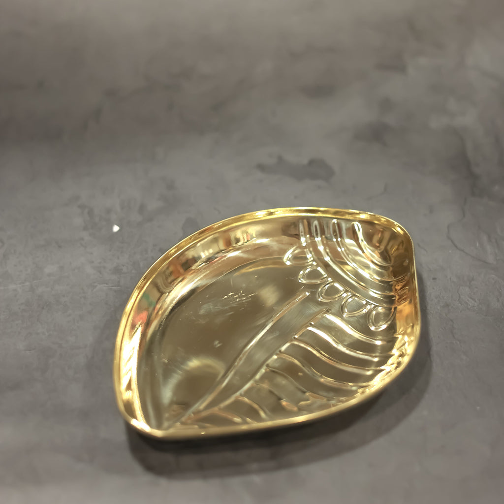 Brass Shankh Tray