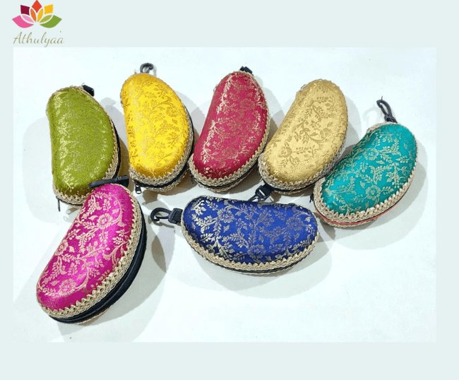 Brocade Sun Glasses Cover for Mehendi gift