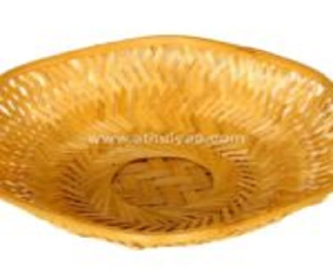 Colourful Bamboo Basket