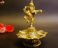 Dancing Narthana Ganesh Panchamukhi Diya