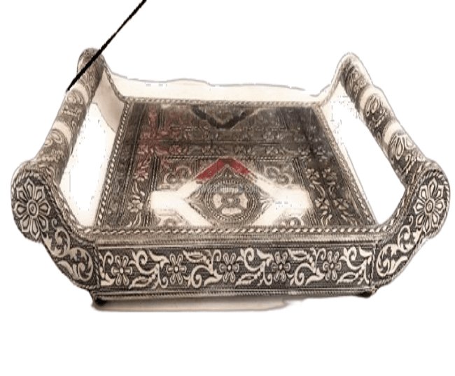 Decorative Tray-6 Glass Set