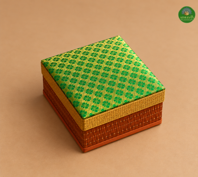 Eco-Friendly Korai Brocade Box