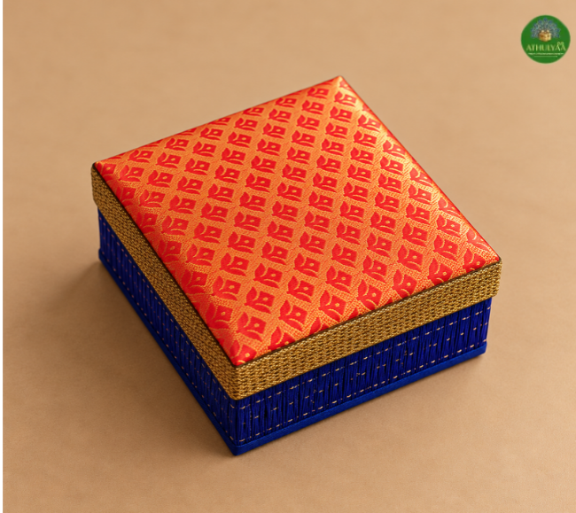 Eco-Friendly Korai Brocade Box