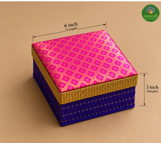 Eco-Friendly Korai Brocade Box