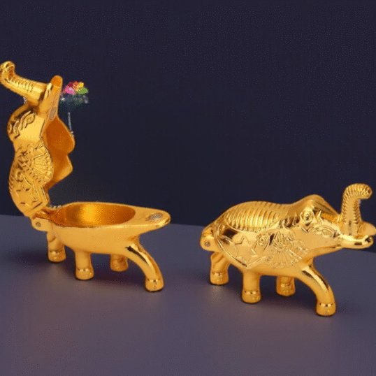 Elephant kumkum box