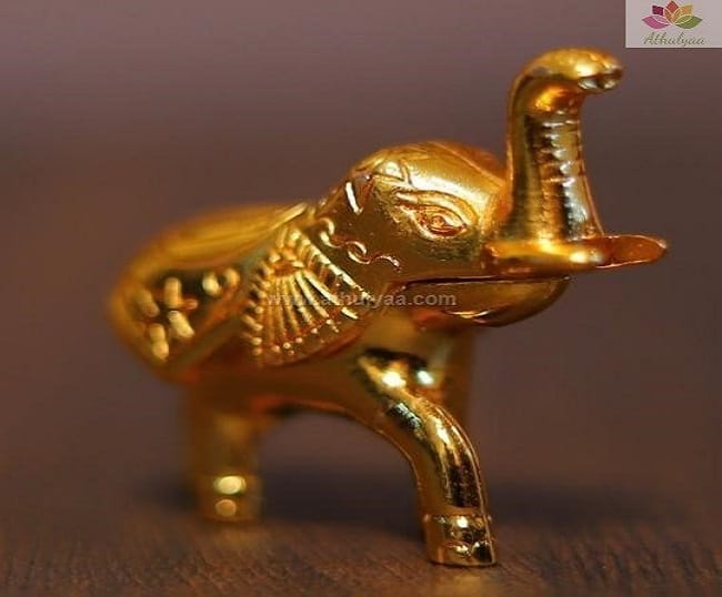 Elephant kumkum box