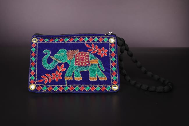 Embroider work Hand purse