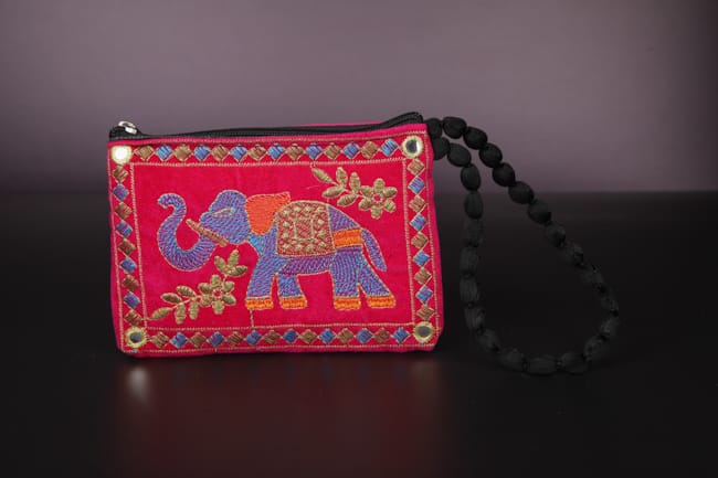 Embroider work Hand purse