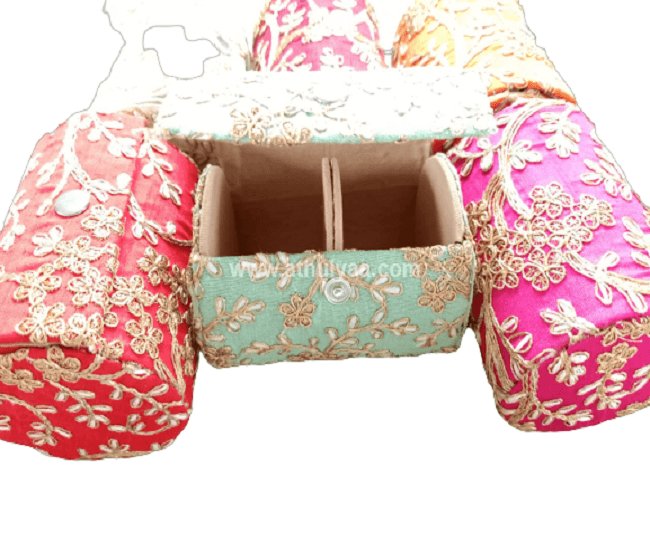 Embroidered Bangle Box
