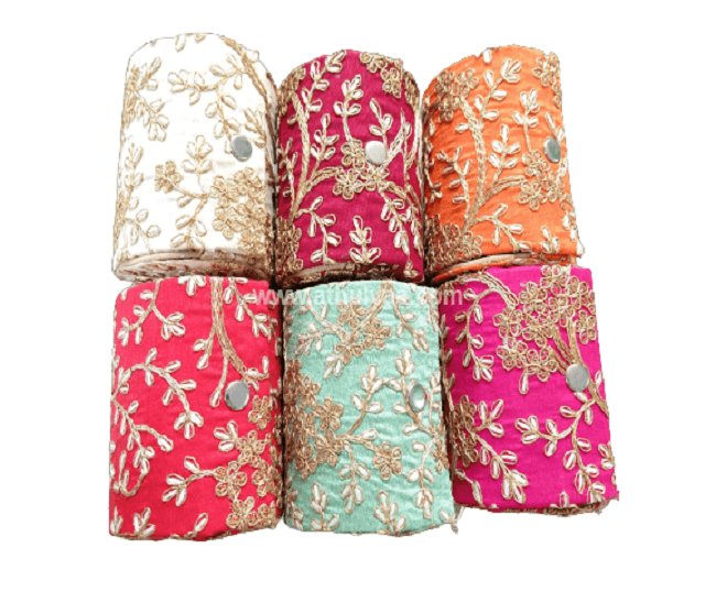 Embroidered Bangle Box