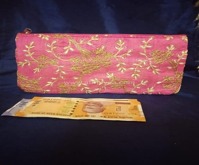 Embroidered Purse