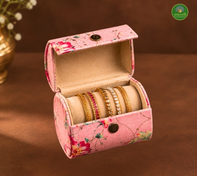 Floral pastel bangle box
