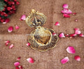 Ganesh on Leaf Diya