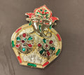 Ganesha haldi kumkum platter