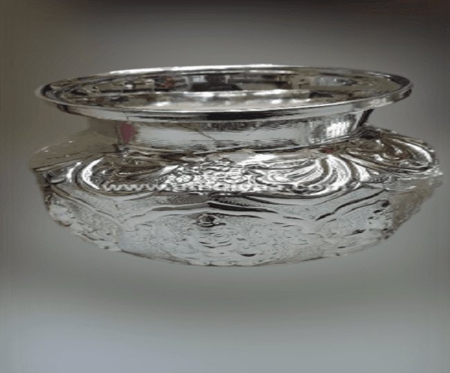 German Silver Ashtalakshmi Sombu Kalash