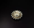 German Silver Kamal Kumkum Bowl