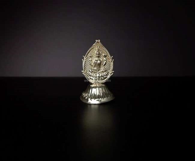 German Silver Lakshmi Agarbatti stand