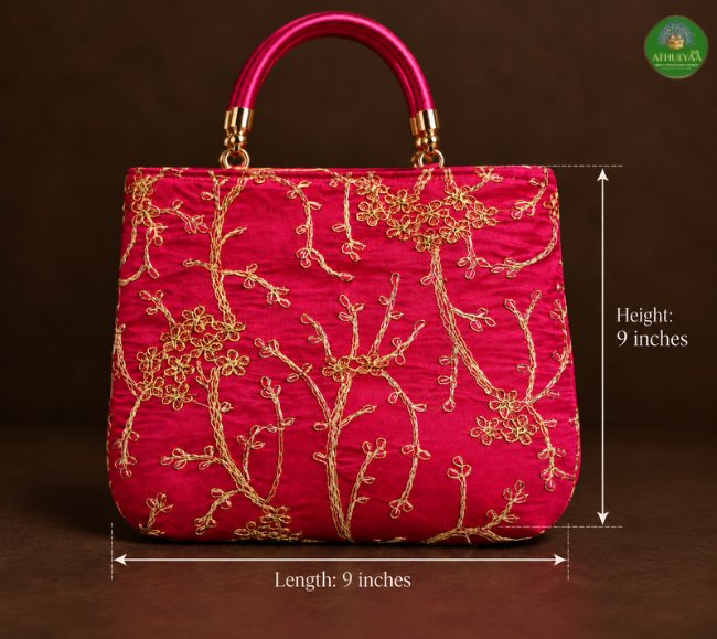 Gloden Embroidery Purse