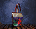 Gold border bag- Buy ONE Get ONE