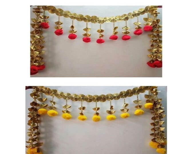 Golden Decorative Toran